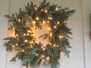 Fraser fir wreath 
